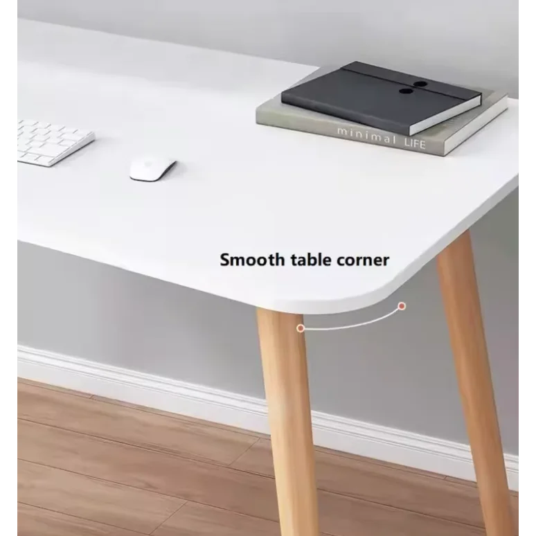 Computer Desk Table Study - White / 100 CM - Furniture >