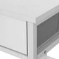 Desk with computer drawer shelves study