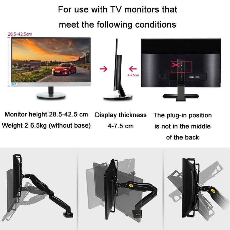 Computer Monitor Stand Accessories non hole design appliances TV