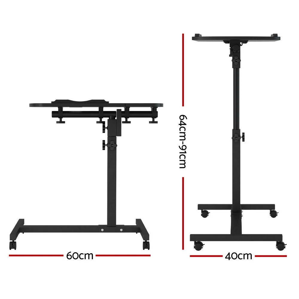 Computer Stand Adjustable Black - Living Room