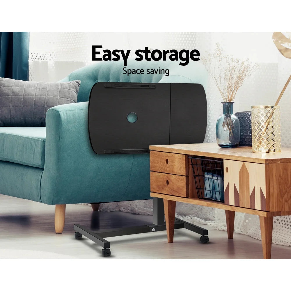 Computer Stand Adjustable with Cooler Fan Black - Living