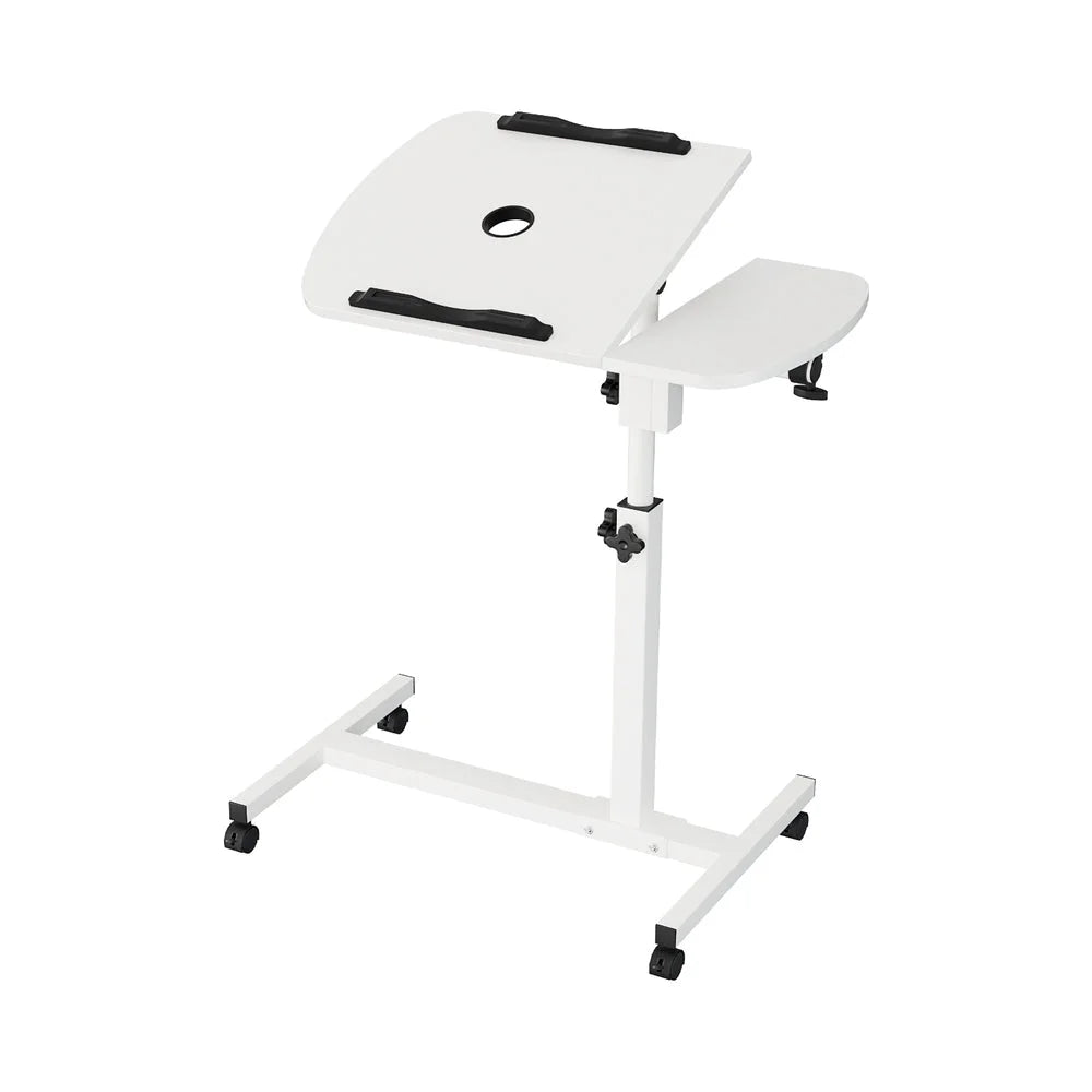 Computer Stand Adjustable with Cooler Fan White - Living