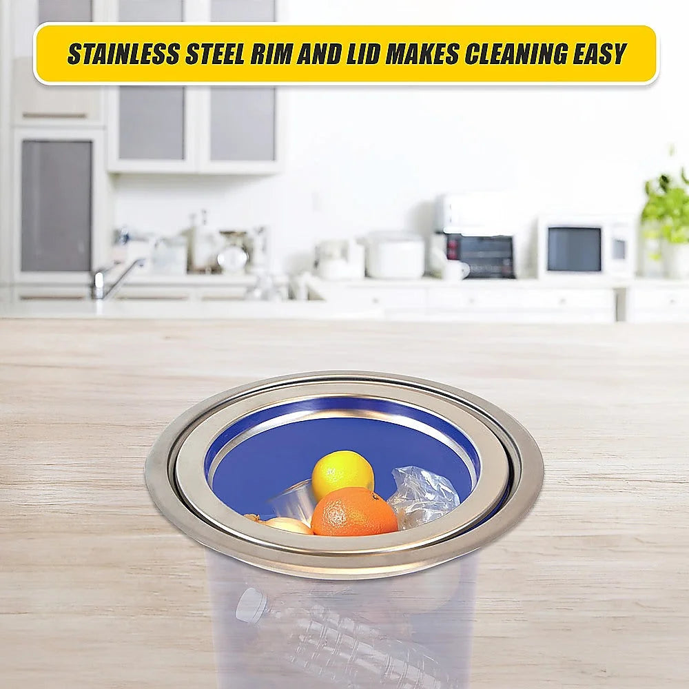 Concealed Benchtop Bin - 8L - Fitness Accessories