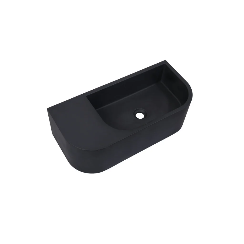 Concrete Cement Wash Basin Wall Hung Counter Top