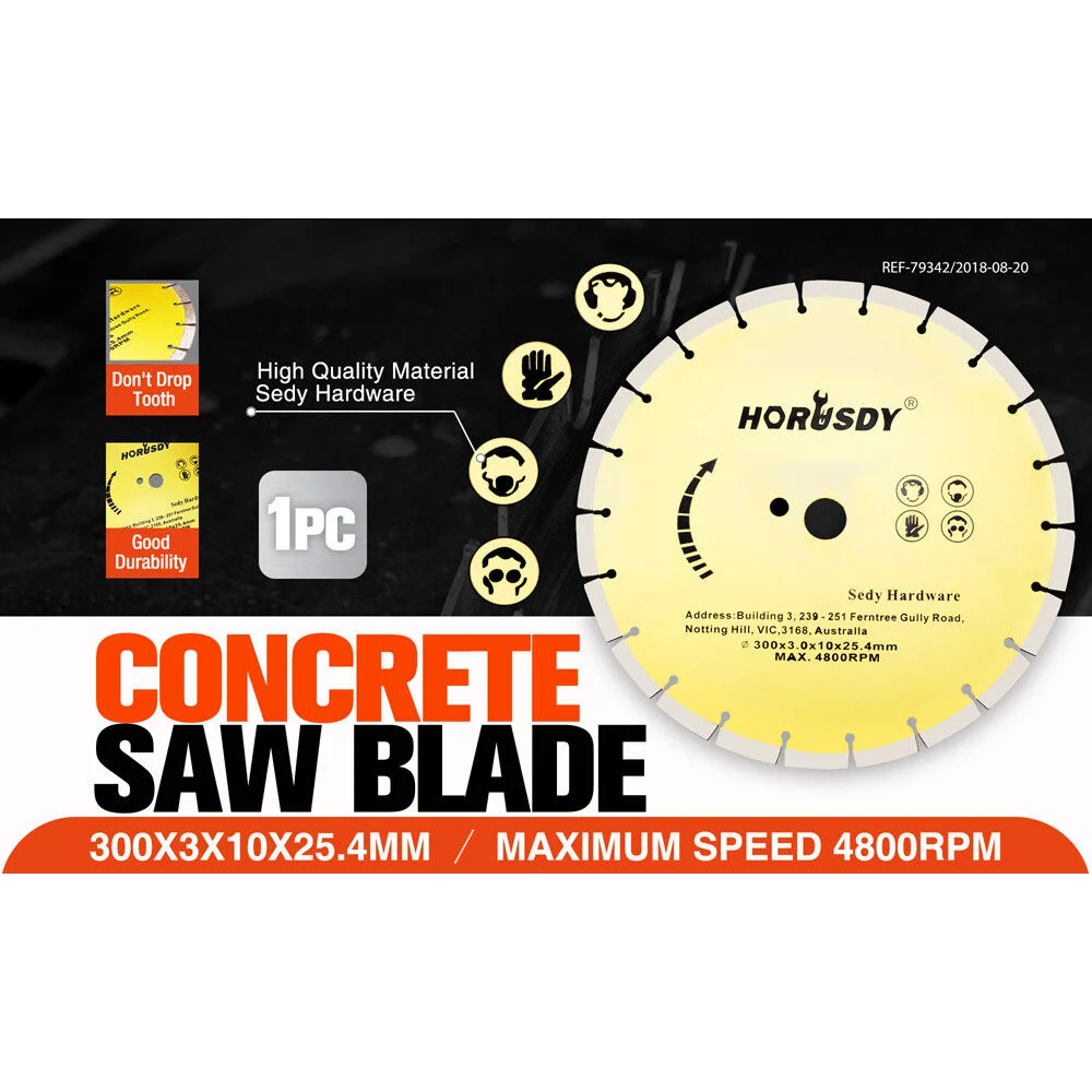 Concrete Saw Blade Diamond Circular Cutting Disc Masonry
