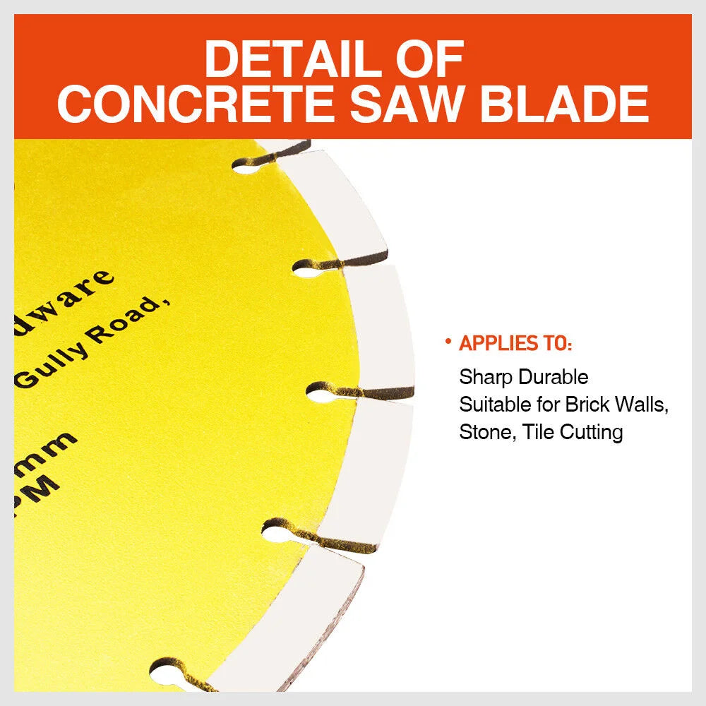 Concrete Saw Blade Diamond Circular Cutting Disc Masonry