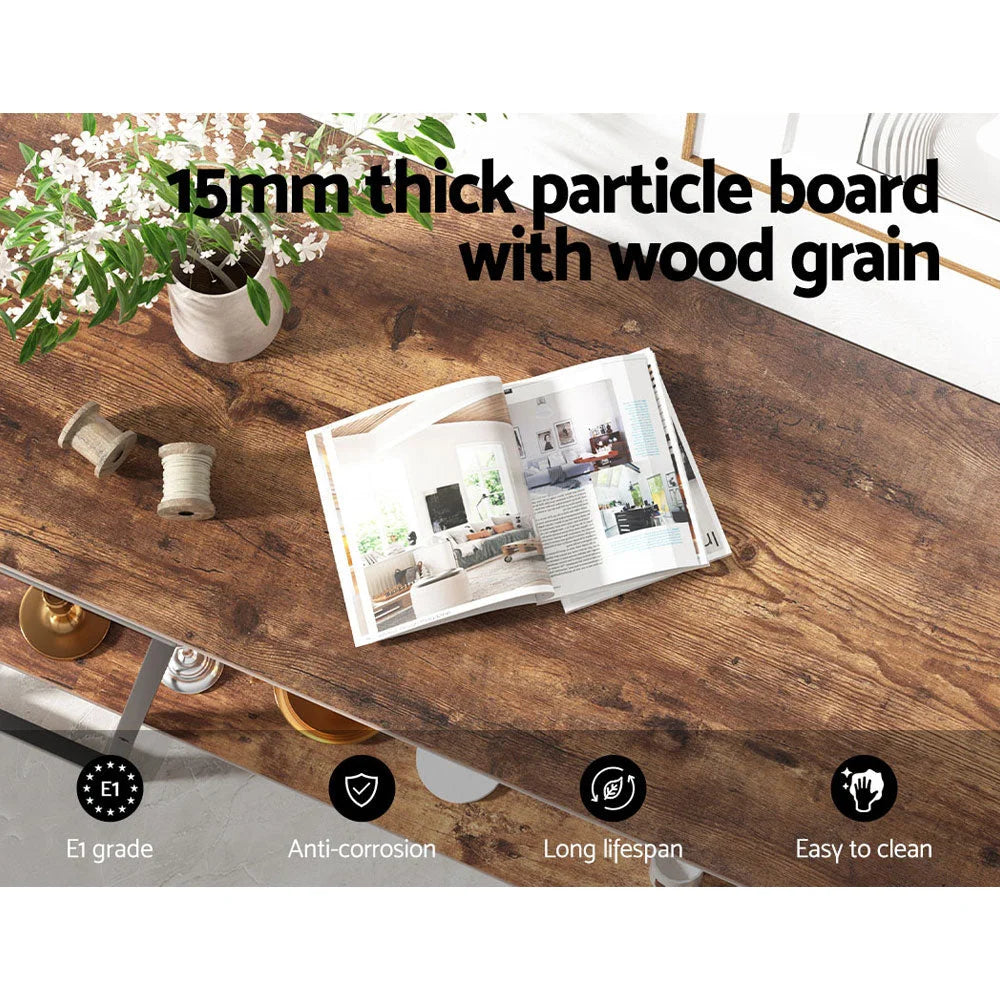 Console Table Cora 106CM 2-Tier - Walnut