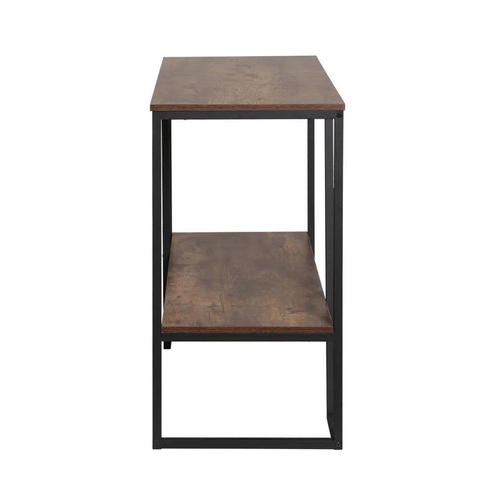 Console Table Cora 106CM 2-Tier - Walnut
