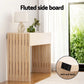 Console Table Hallway Fluted 120CM pine furniture 866