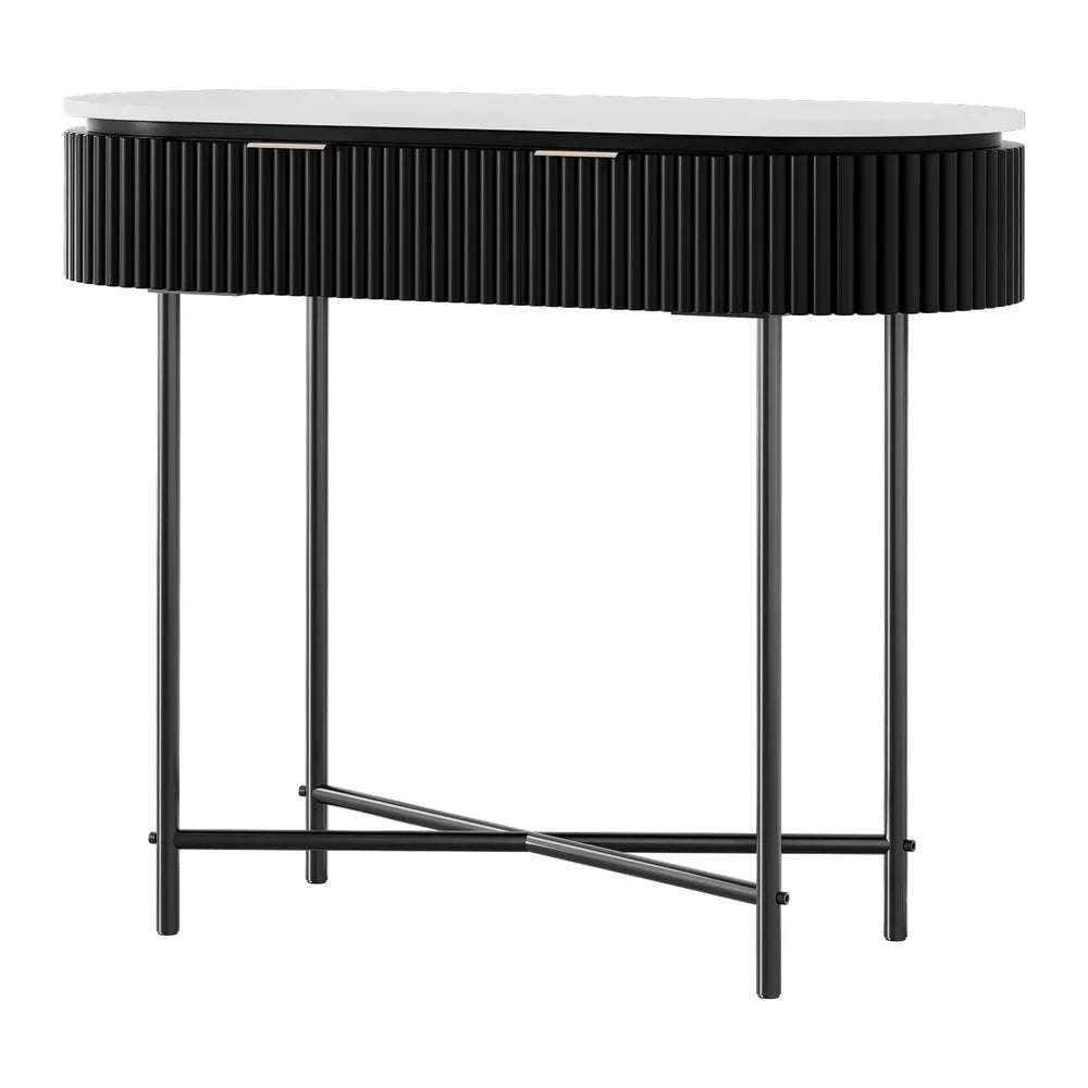 Console Table with 2 Drawers - 100CM - Furniture