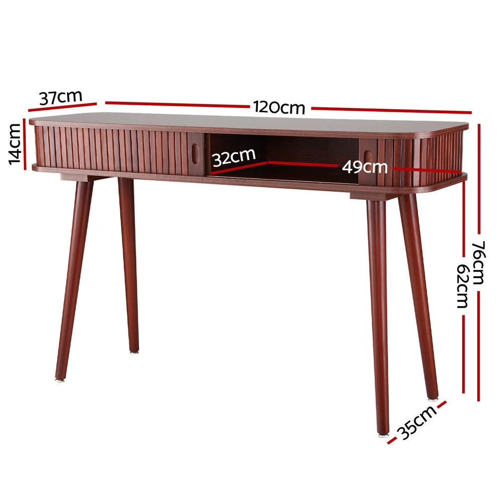 Console Table with 2 Drawers - 120CM - Furniture