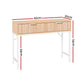 92cm console table with entry table legs and handle drawer