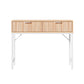 92cm console table with long side table and drawer front