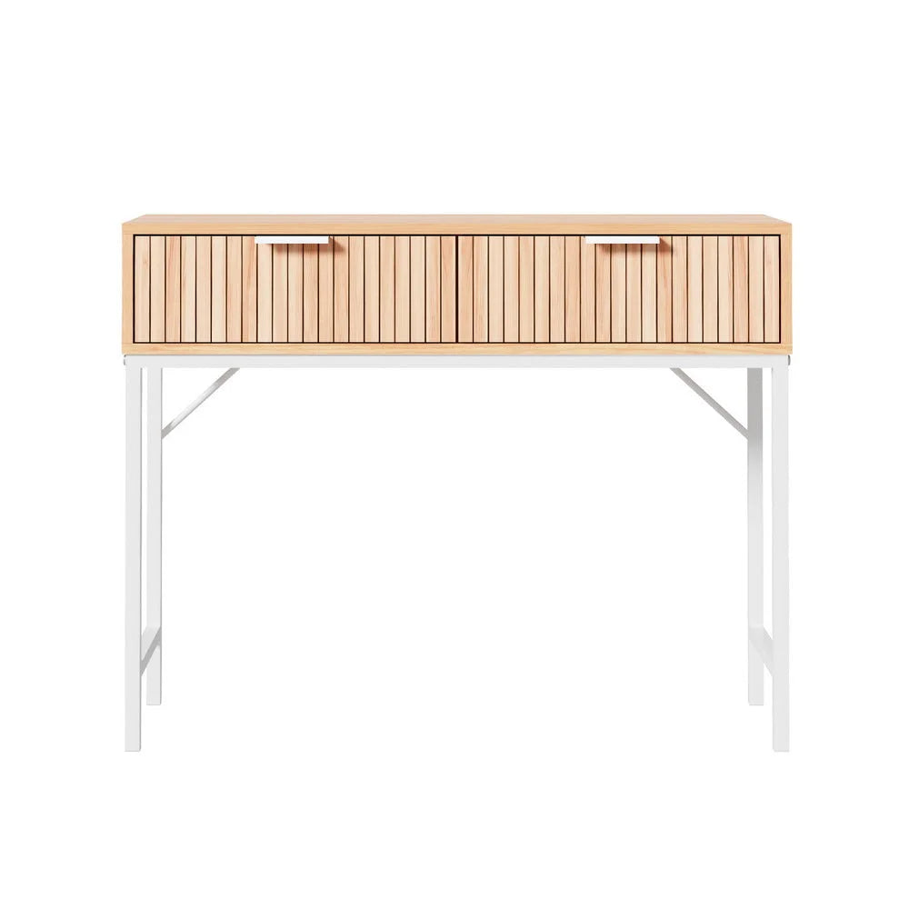 Console Table with 2 Drawers - 92CM - Furniture