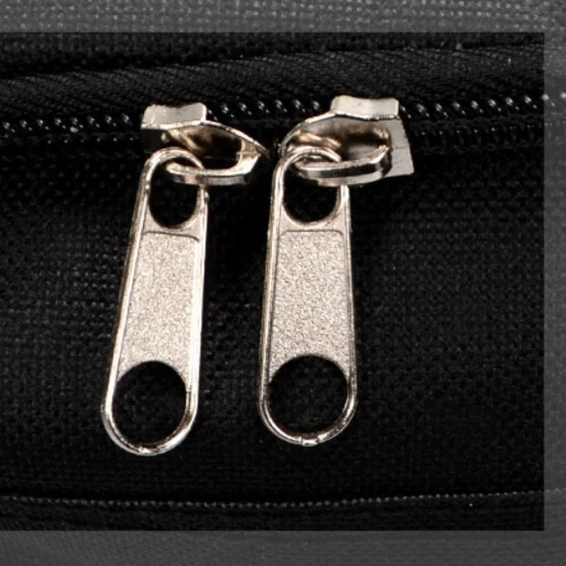 Convenient Breathable Golf Shoe Bag - Durable Nylon - Black