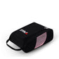 Convenient Breathable Golf Shoe Bag - Durable Nylon - Black
