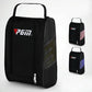 Convenient Breathable Golf Shoe Bag - Durable Nylon - Black