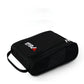 Convenient Breathable Golf Shoe Bag - Durable Nylon - Black