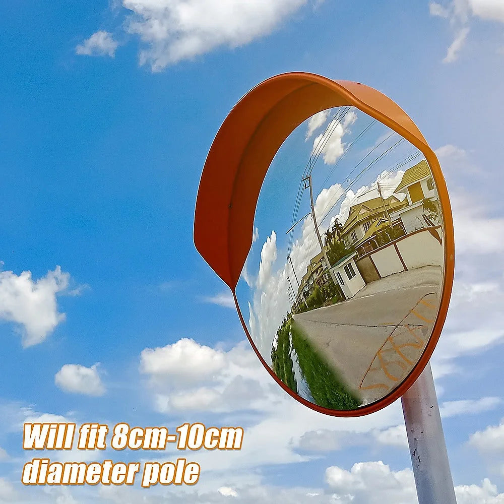 Convex Mirror 60cm Round Blind Spot Safety Traffic Driveway