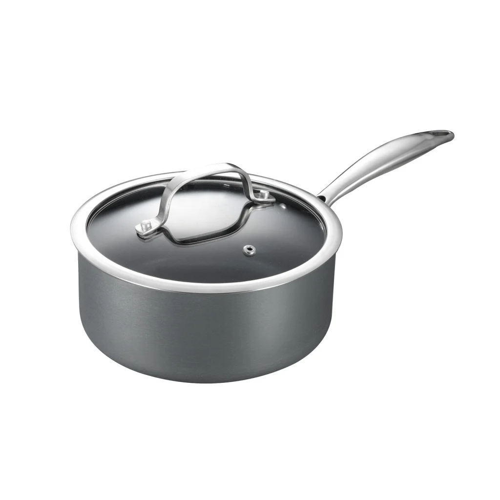 Cookware Set 8-Piece with Non-stick Coating and Glass Lids