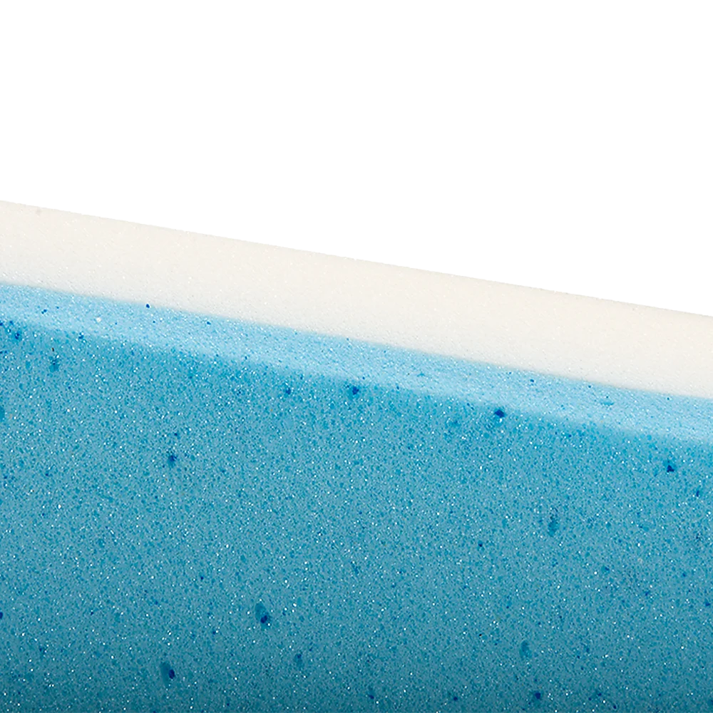 Cool Gel Memory Foam Bed Wedge Pillow Cushion for Neck Back