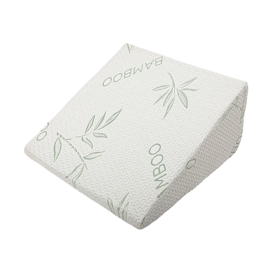 Cool Gel Memory Foam Bed Wedge Pillow Cushion for Neck Back