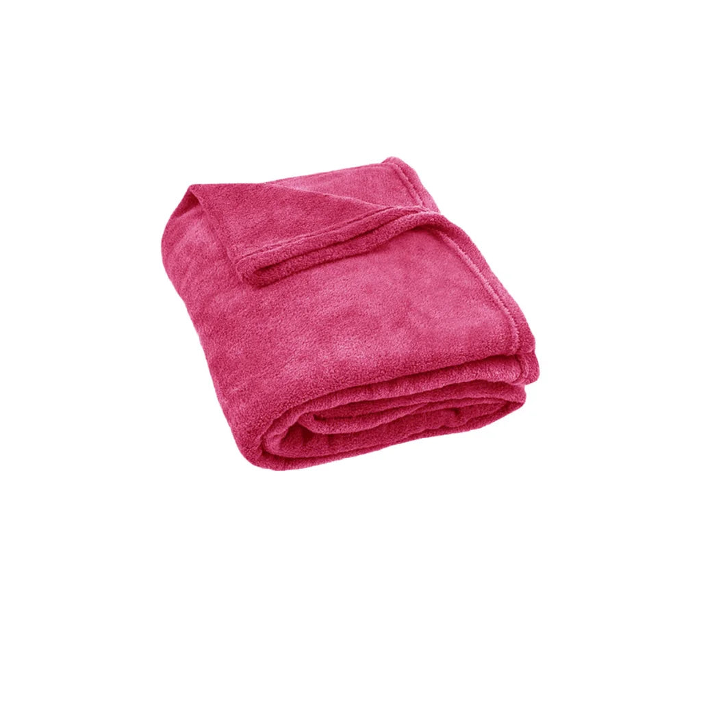 Coral Fleece Throw Rug 240GSM Urban Ultra Soft 120x150cm