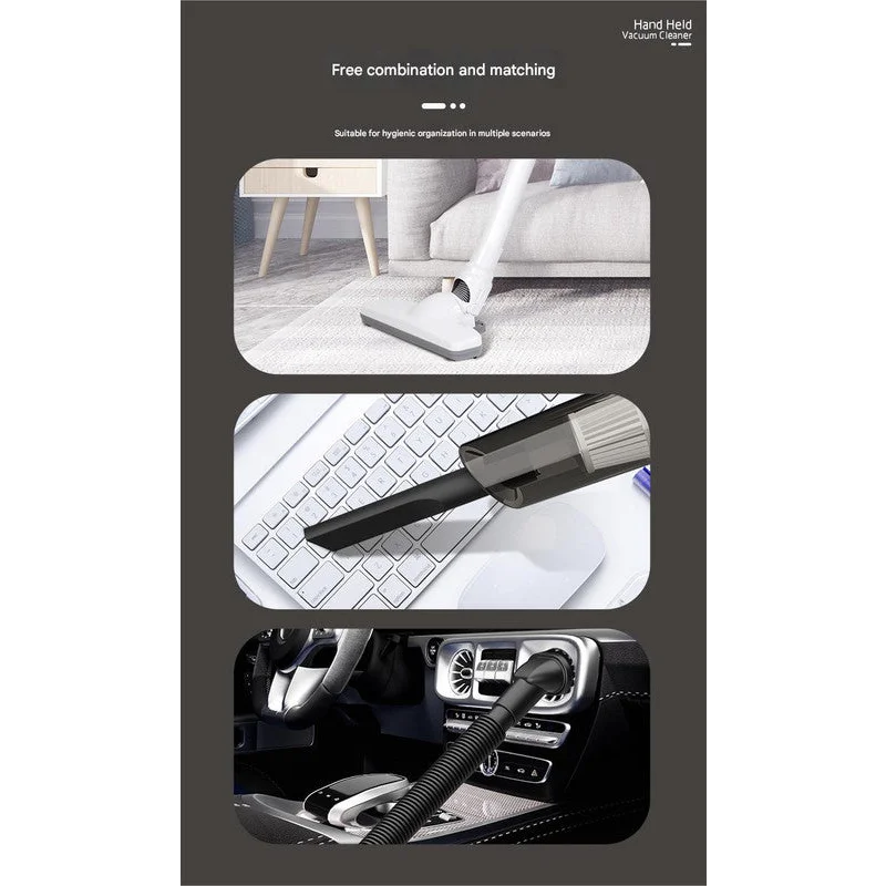 Cordless 2-in-1 Handheld & Stick Vacuum Cleaner