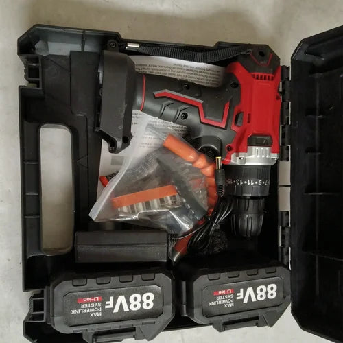 Cordless Drill Heavy Duty Impact Driver Kit Brushless