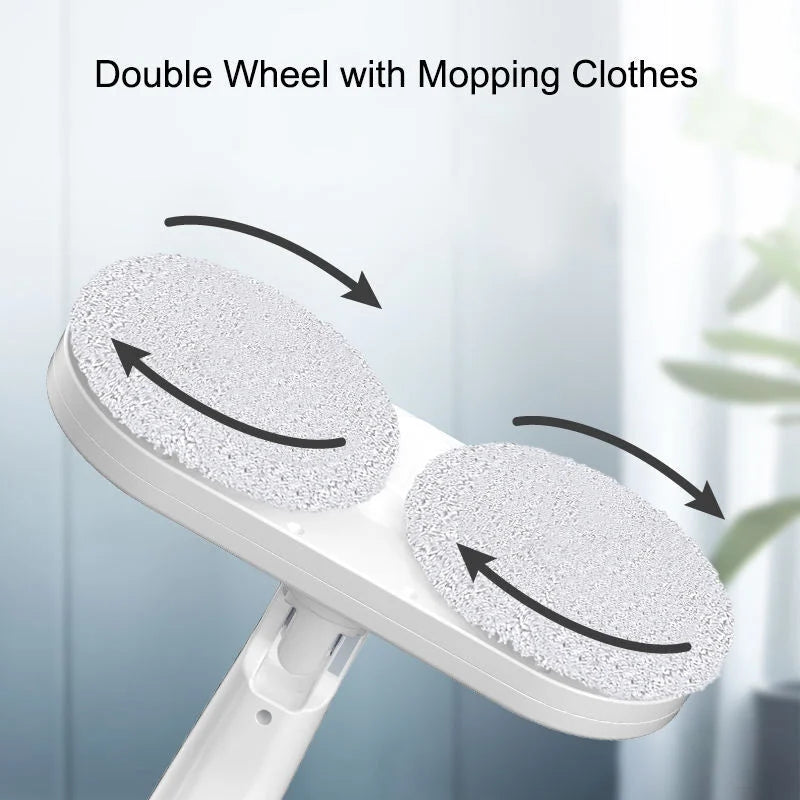 Cordless Electric spin 6Mops Cleaner 5In1 Floor Polisher