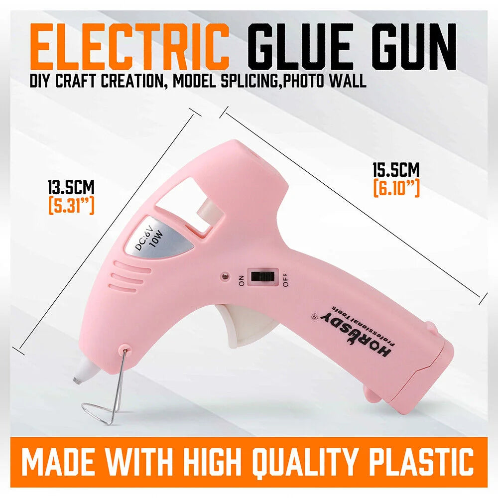 Cordless Hot Glue Gun DIY Craft Repair Tool 20 Glue Sticks
