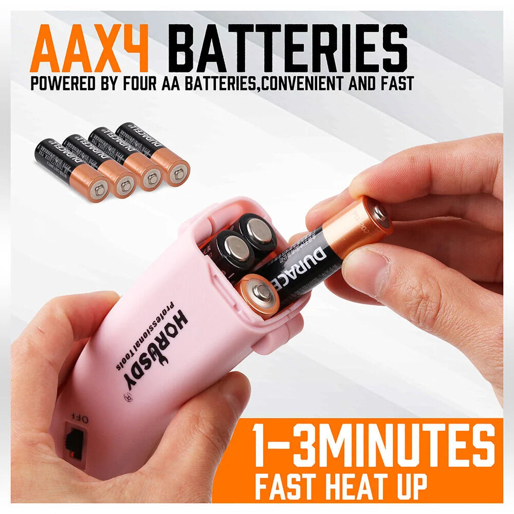 Cordless Hot Glue Gun DIY Craft Repair Tool 20 Glue Sticks