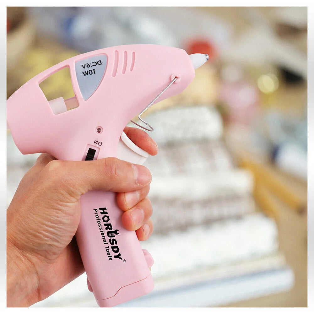 Cordless Hot Glue Gun DIY Craft Repair Tool 20 Glue Sticks