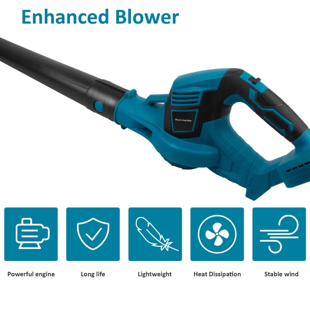 Cordless Leaf Blower Dust Tools Garden Lightweight