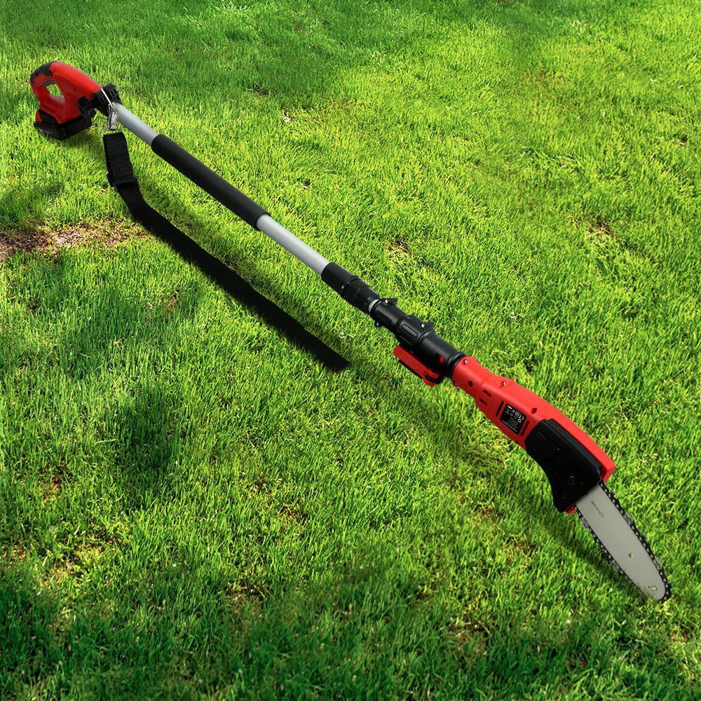 Cordless Pole Chain Saw 20V 8inch Pruner Battery