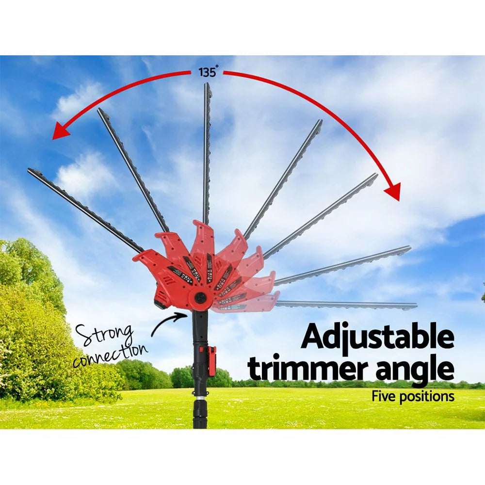 Cordless Pole Chain Saw Trimmer 20V 8inch Battery