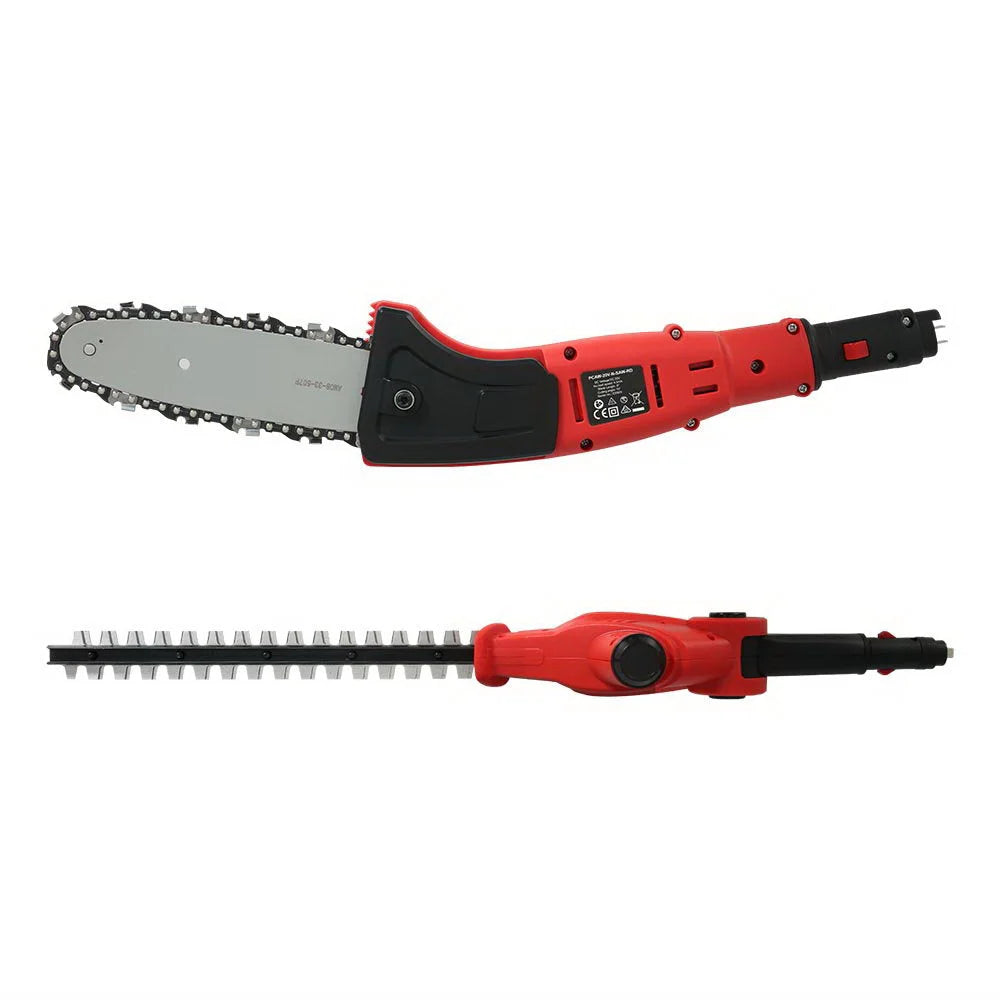 Cordless pole chain with saw trimmer 20v 8inch