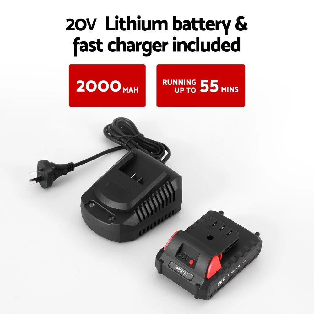 Cordless Pole Hedge Trimmer Garden Pruner Cutter - Tools