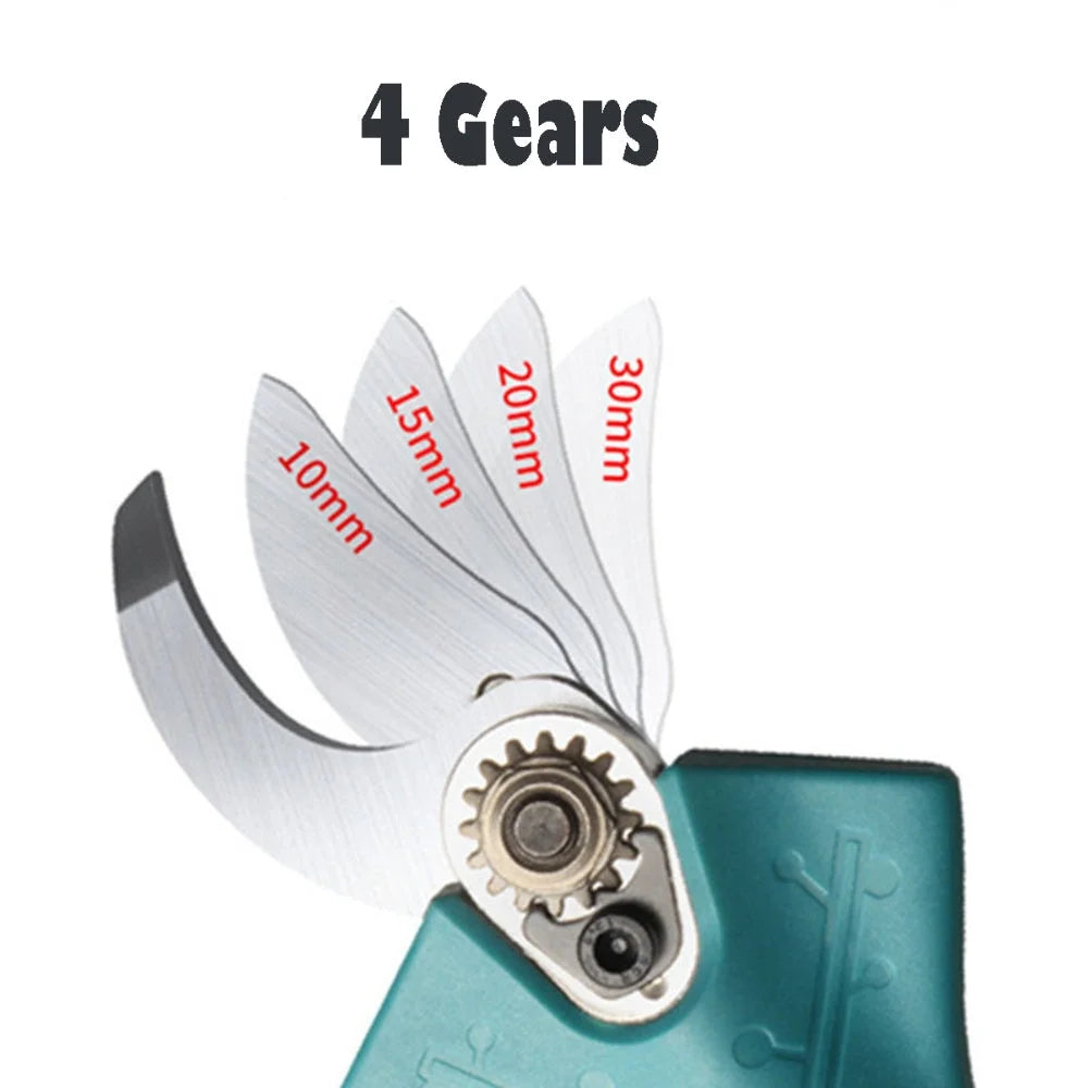 Cordless Pruning Shears Rechargeable Secateur Branch Cutter