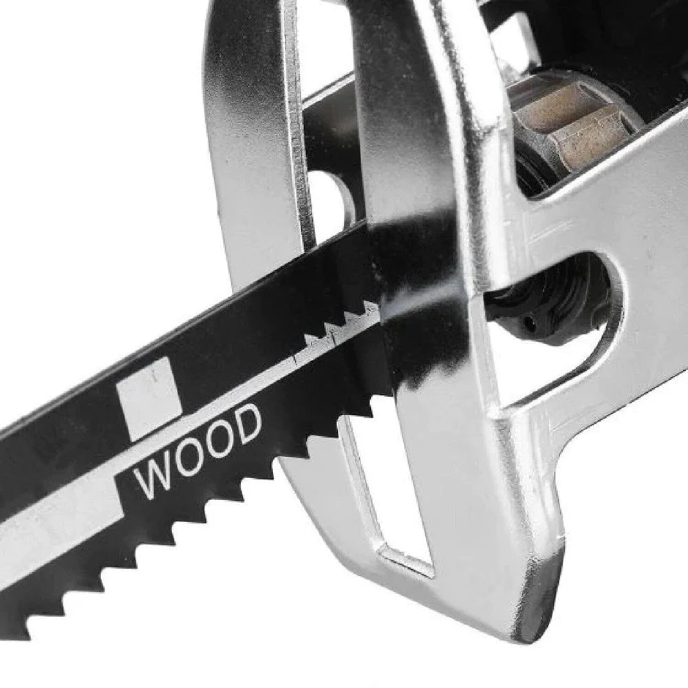 Cordless Reciprocating Saw Cutter Yellow w+ Blades