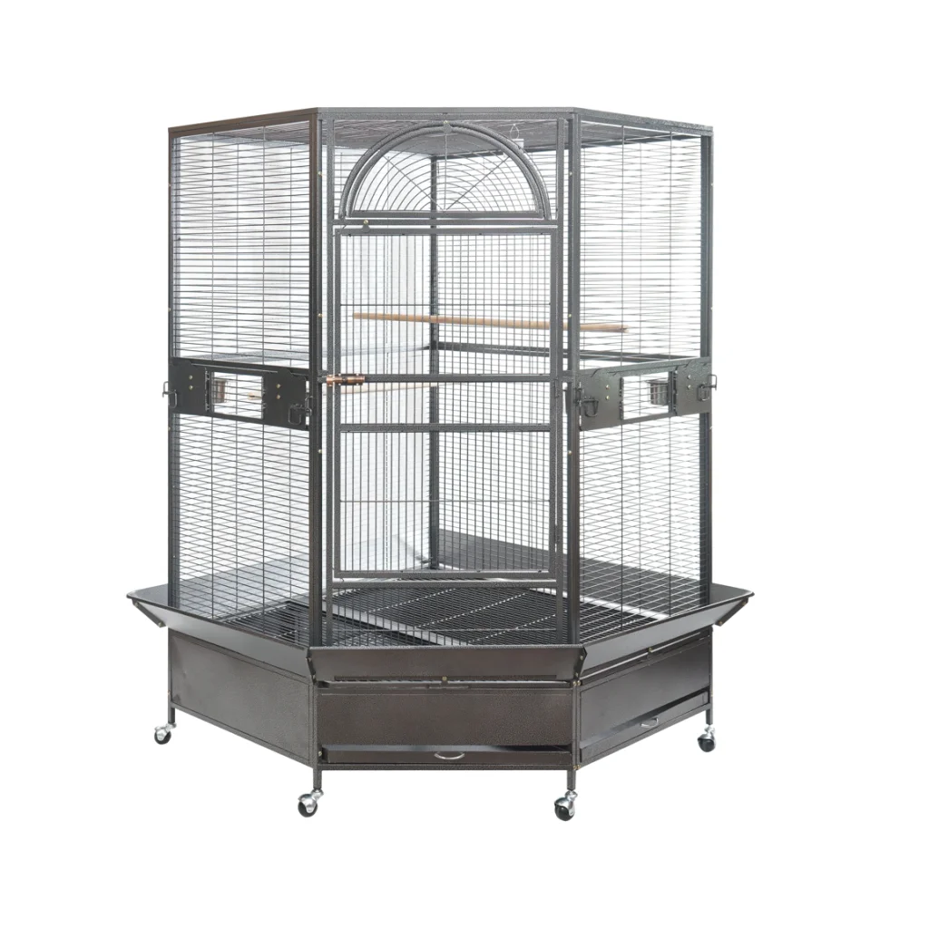 Corner Bird Cage 185cm XXL Pet Parrot Aviary
