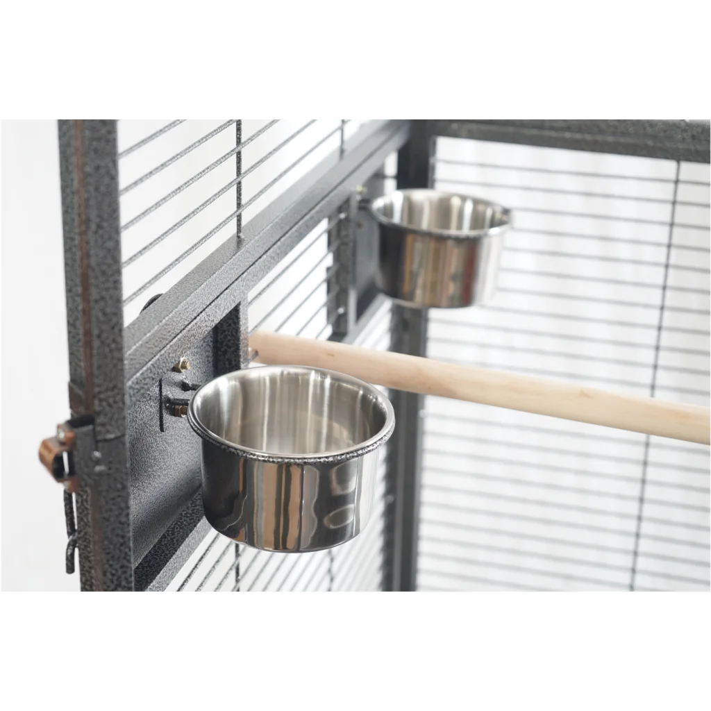 Corner Bird Cage 185cm XXL Pet Parrot Aviary with Perch