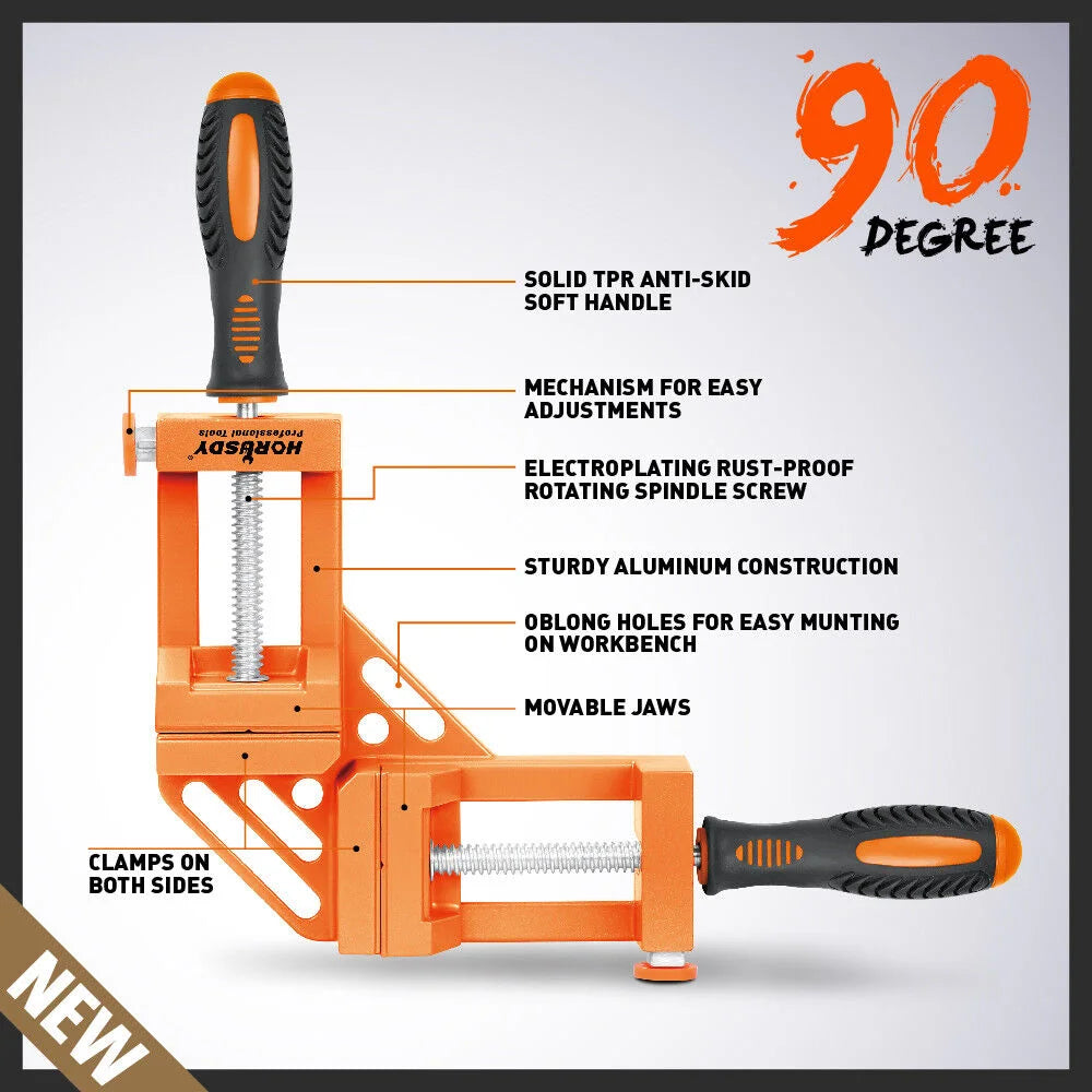 Corner Clamp 90° Degree Welding Vice Quick Release