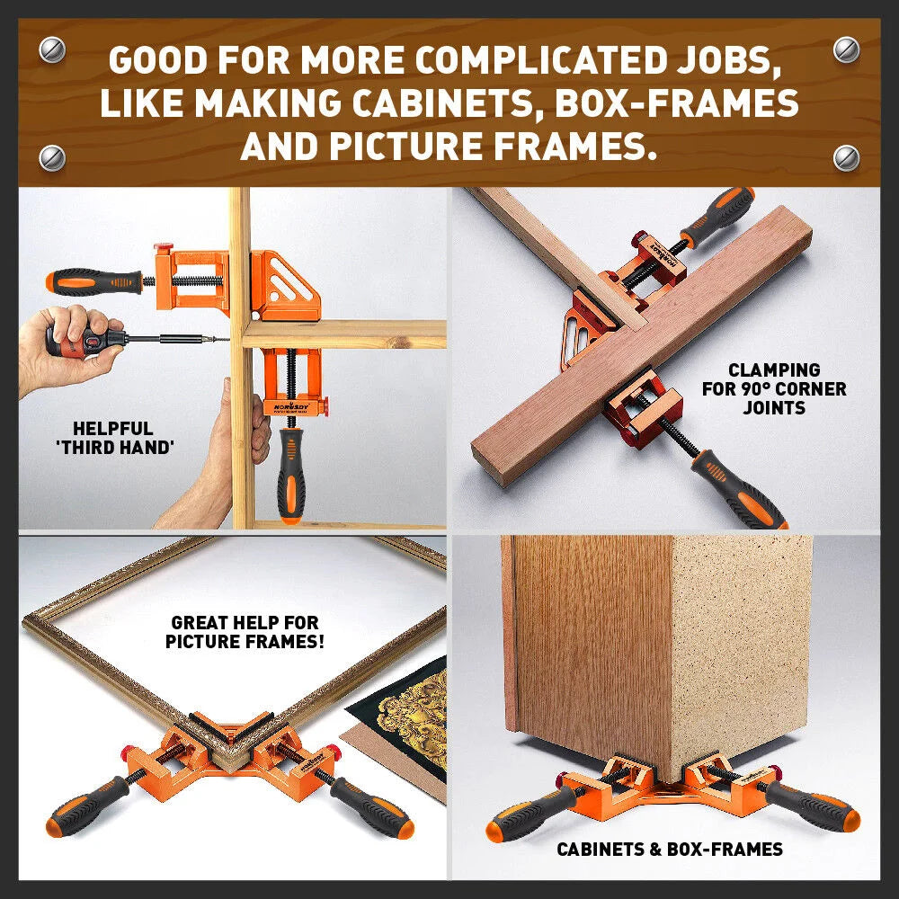 Corner Clamp 90° Degree Welding Vice Quick Release