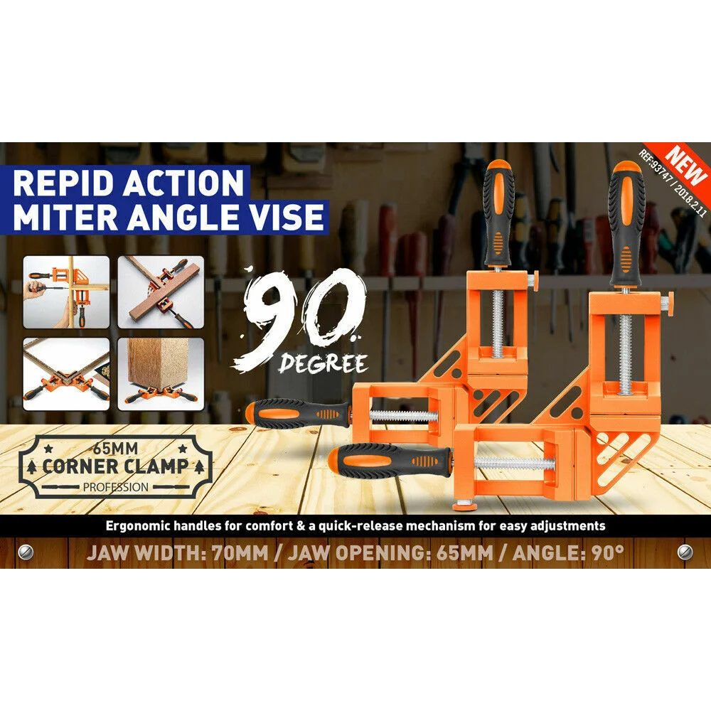 Corner Clamp 90° Degree Welding Vice Quick Release