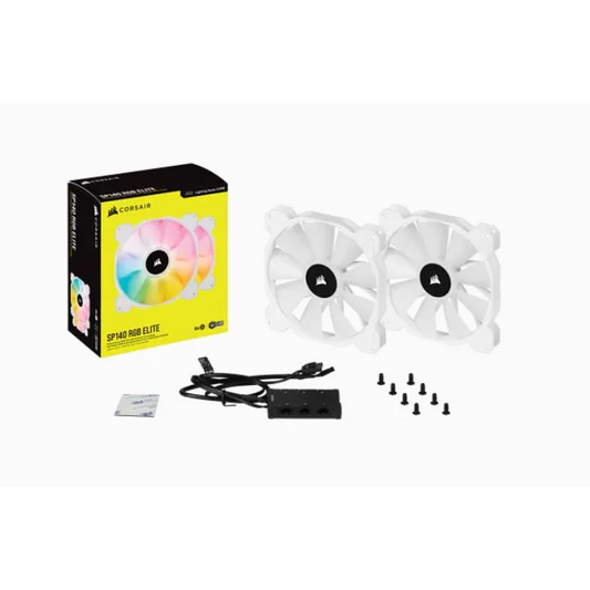 CORSAIR SP140 RGB Elite 140mm RGB LED Fan with AirGuide 68