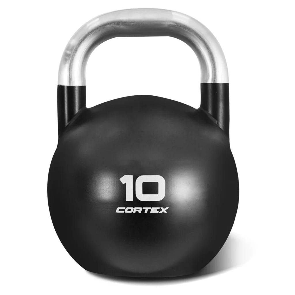 CORTEX 10kg Commercial Steel Kettlebell V2 - Sports &
