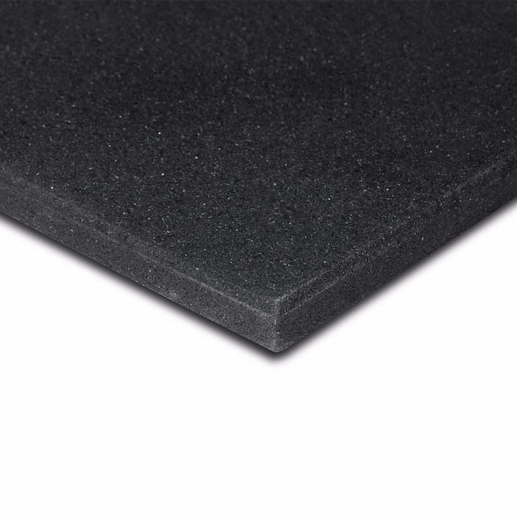 CORTEX 15mm Commercial Rubber Gym Tile Mat Bevelled Edge 1m