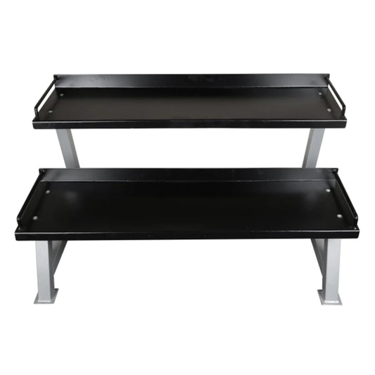 CORTEX 2-Tier Kettlebell Storage Rack - Sports & Fitness