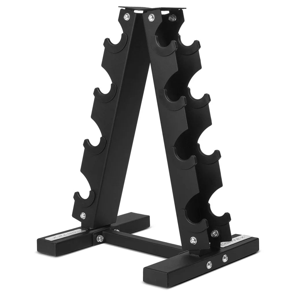 CORTEX 4-Tier Fixed Dumbbell Stand Only - Sports & Fitness